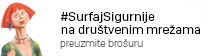 #SurfajSigurnije na drutvenim mreama